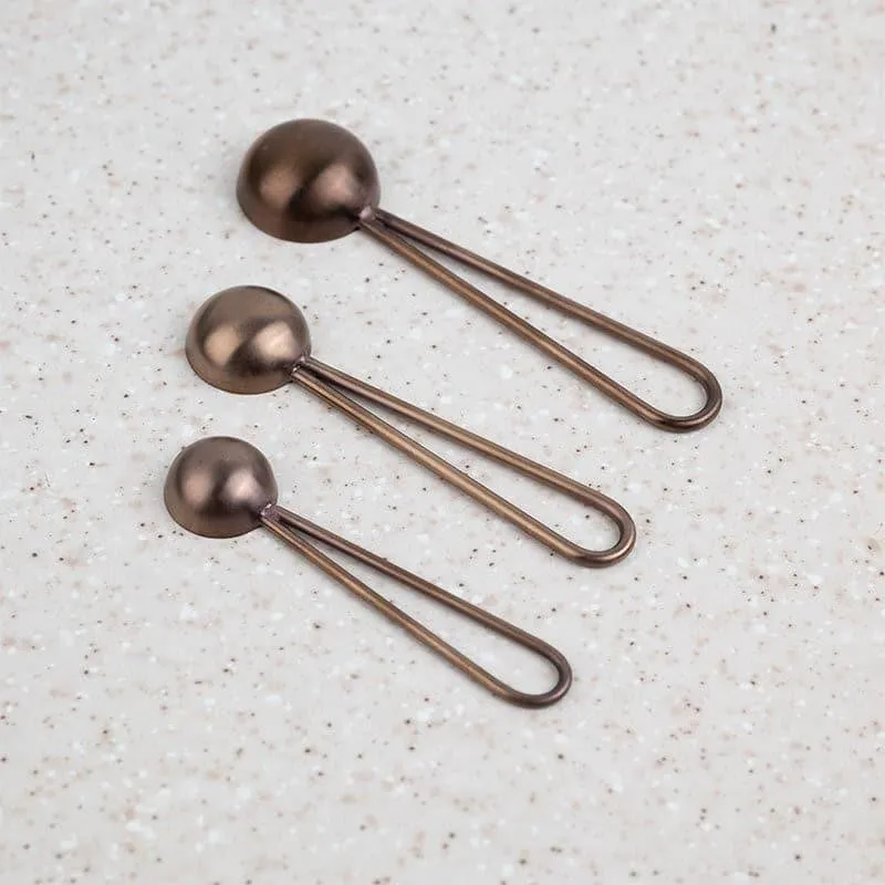 Jimo Measuring Spoon (Rose Gold) - Set Of Three media 7