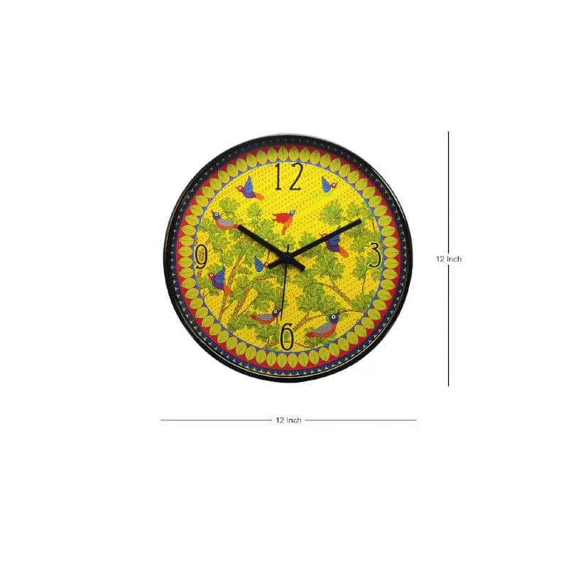 Chidiya Wall Clock media 3