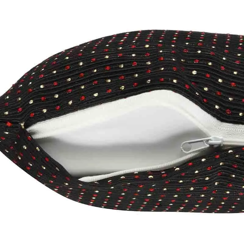 Dots & Dots Cushion Cover - Black - Set Of Five media 5