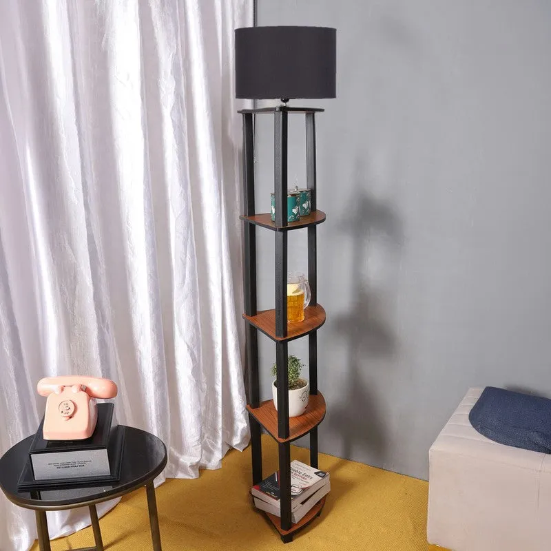 Cylindra Mist Floor Lamp (Black) media 3