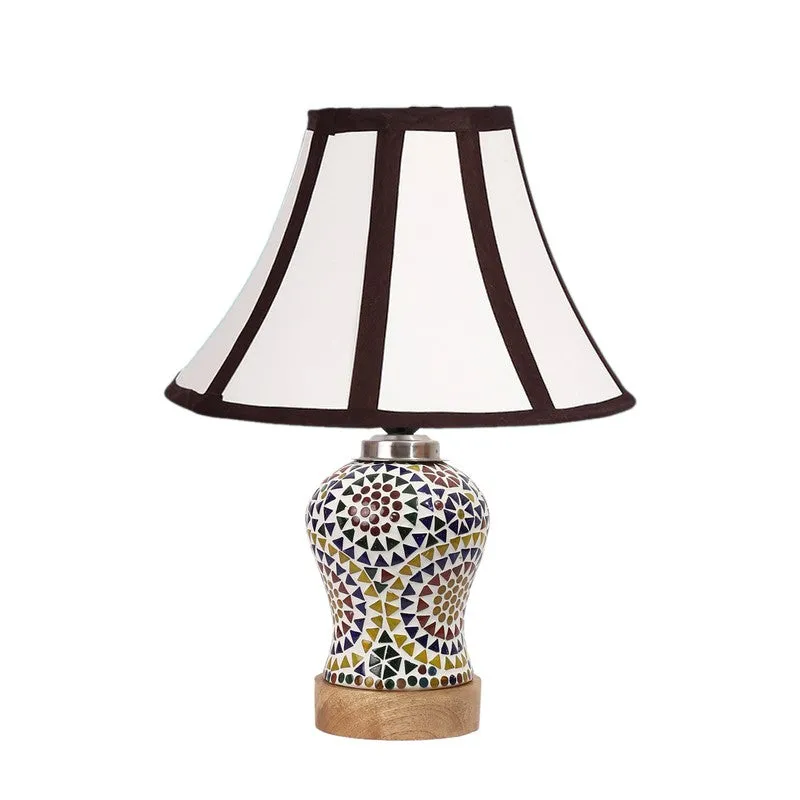 Aurenique Wooden Table Lamp - Multicolor media 5