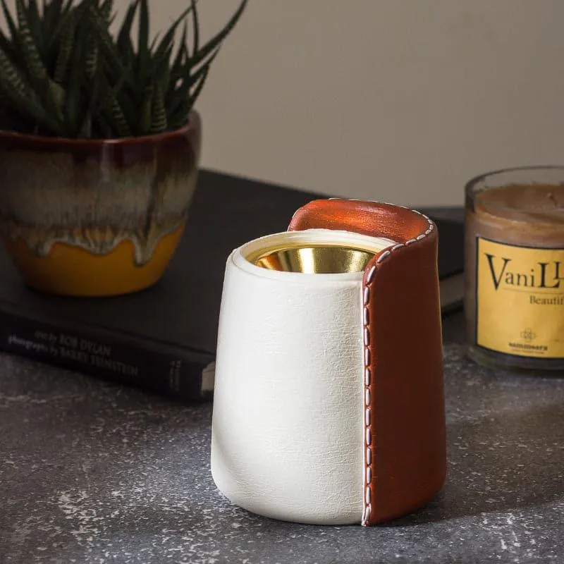 Gareva Resin Dhoop Holder - Red media 4