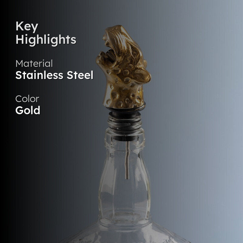 Feline Flow Stainless Steel Pourer - Gold media 2