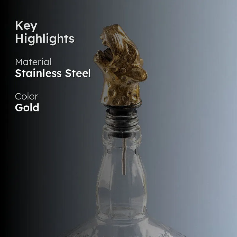 Feline Flow Stainless Steel Pourer - Gold media 2