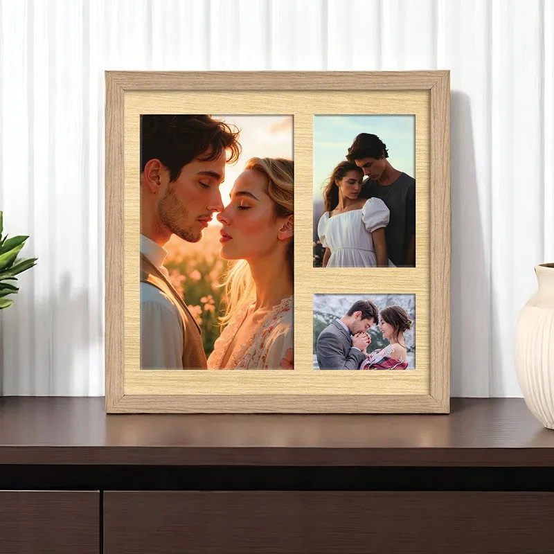 Memento Collage Photo Frame - Beige media 1