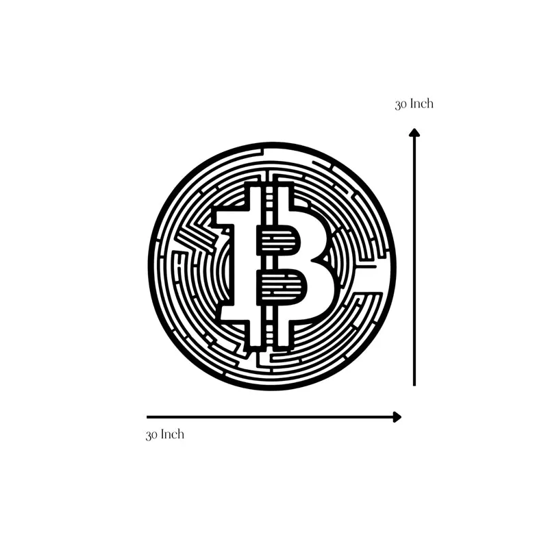 BitCoin Iron Wall Accent media 5