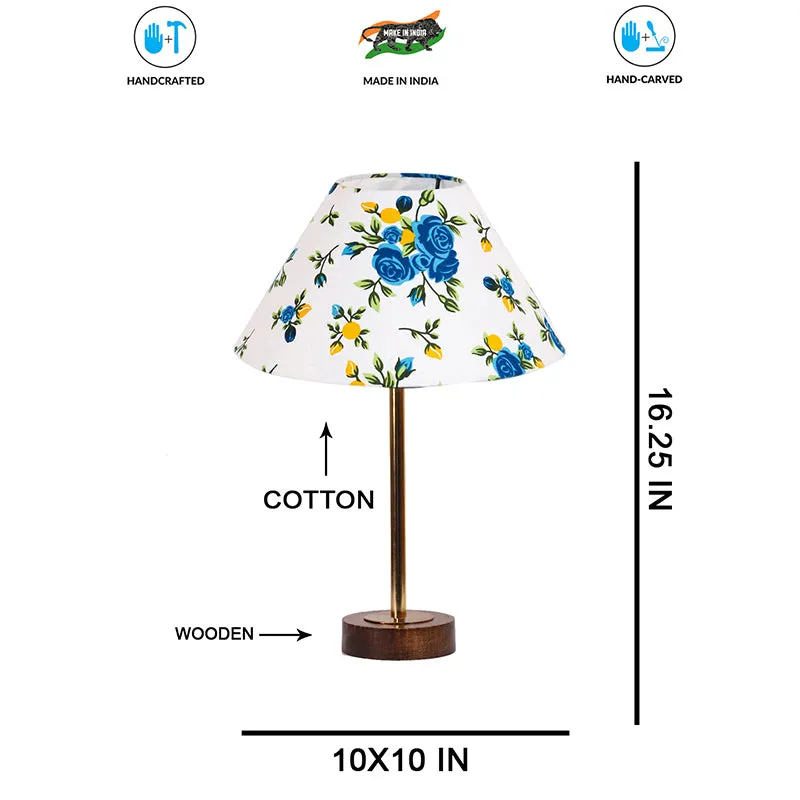 Fleurna Cone Rodin Wooden Table Lamp - Multicolor media 7