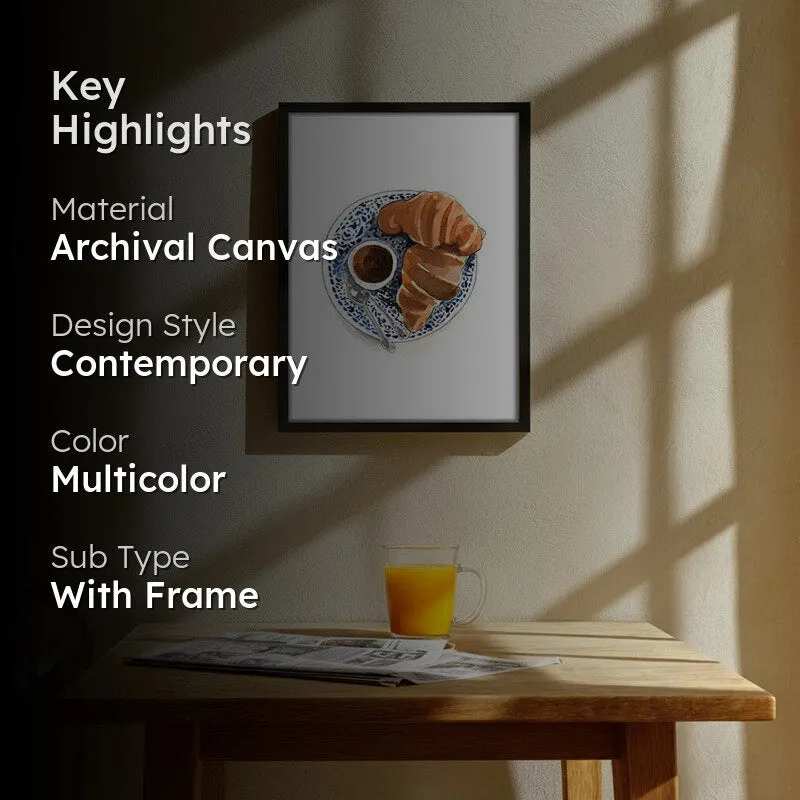 StapleBrew Archival Canvas Wall Art - Black media 2