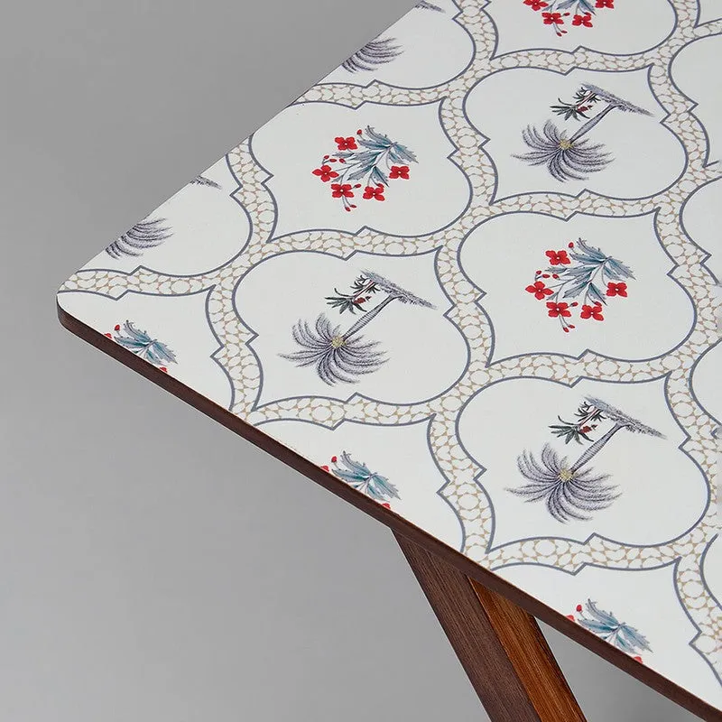 India Circus Wood Tropic Folding Side Table media 7