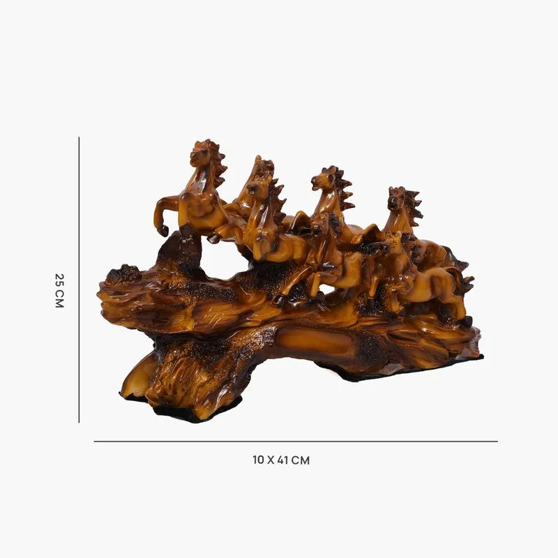 Majestic Steeds Horse Polyresin Showpiece media 6