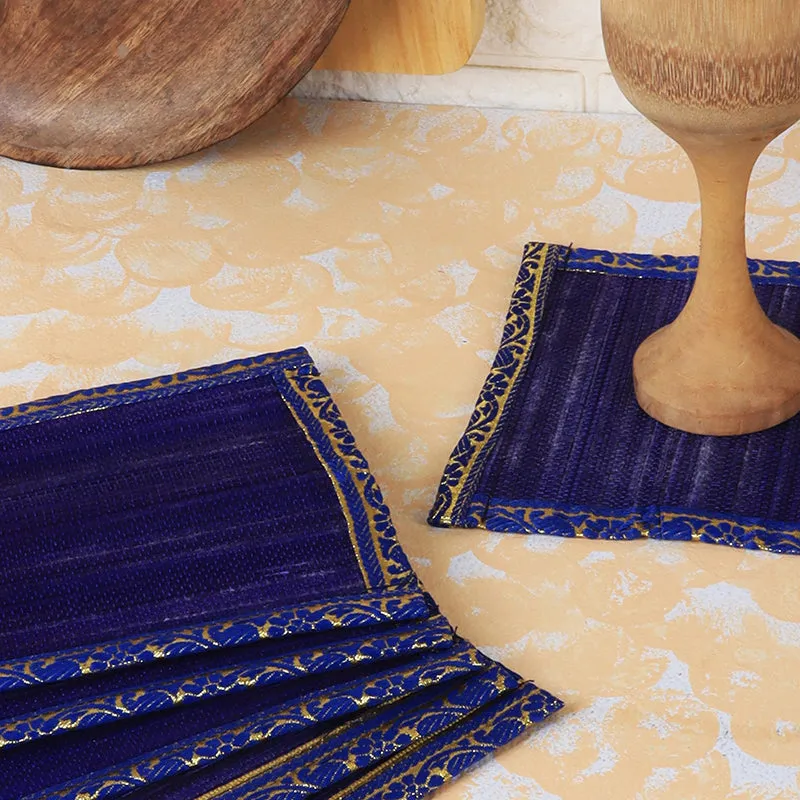 Eco Sip Bamboo Coaster (Purple) - Set Of Four media 4