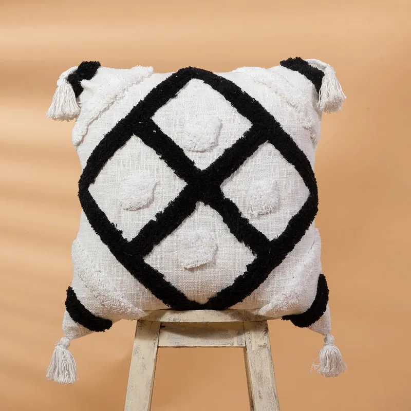 Inknit II Tufted Cushion Cover media 1