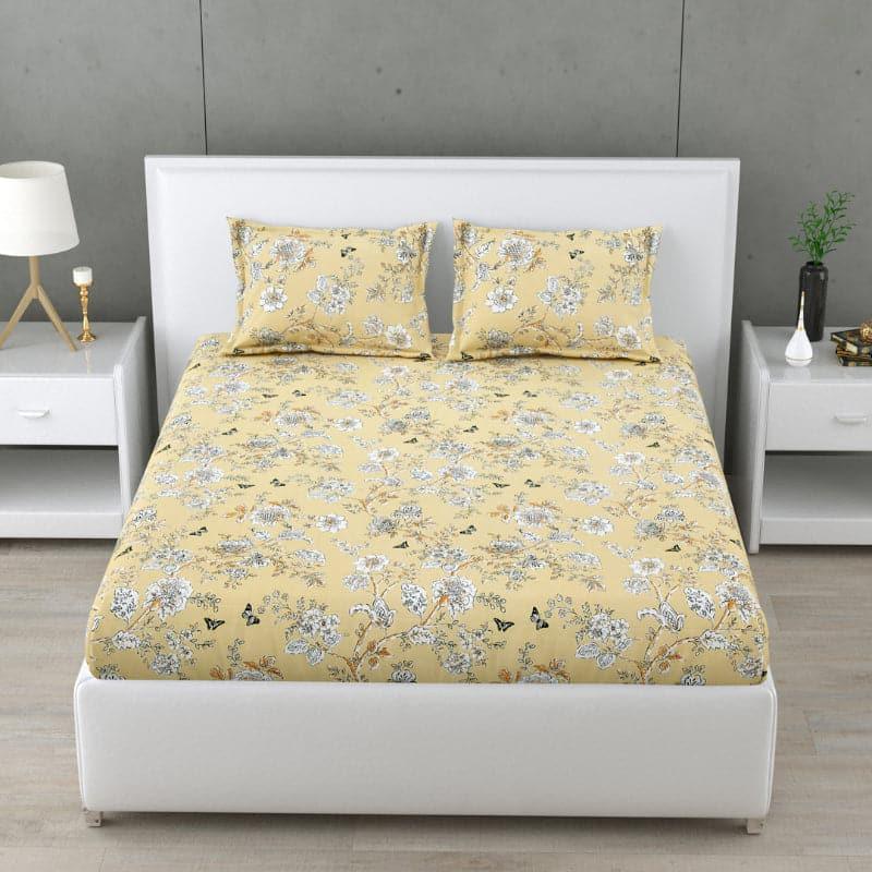 Soleli Floral  Cotton Bedsheet - 130 TC media 3