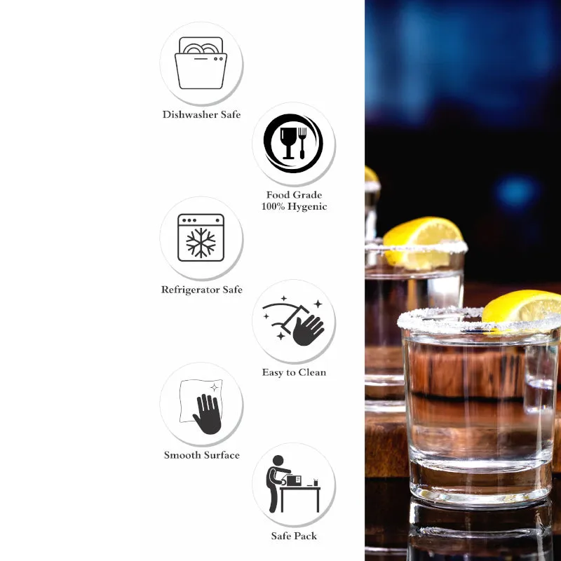 Phoebo Shot Glasses (50 ML) - Set Of Six - 6