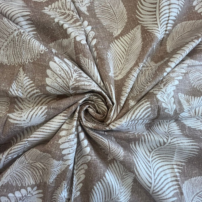 Cloudquilt Floral Cotton Comforter (Brown)- 300 GSM media 3
