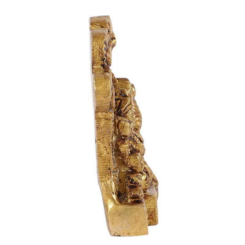 Shri Lakshmi Ganesha Brass Idol media 4