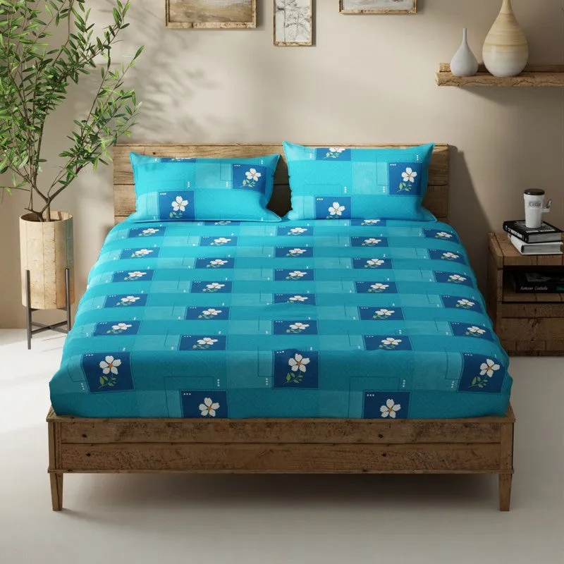Ruvin Bedsheet (Blue) - 115 GSM media 3