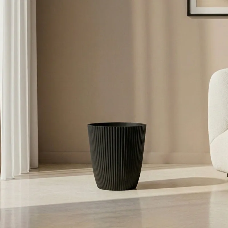 Botanica Ribbed Planter (Charcoal) - 1 Feet media 2