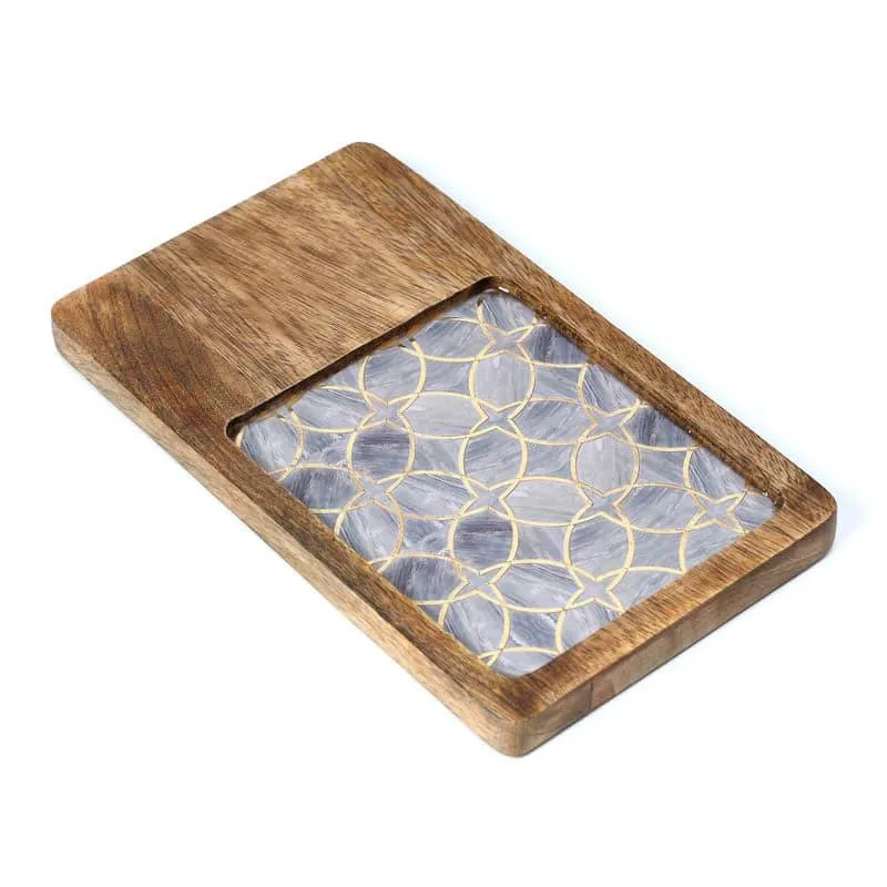 Chiva Gale Mangowood Wood Platter media 3