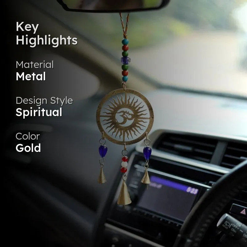 Om Chakra Car Dream Catcher media 2