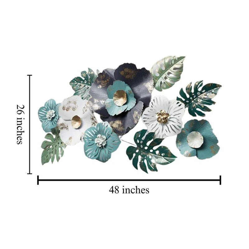 Fleur Moderne Floral Metal Wall Accent media 5