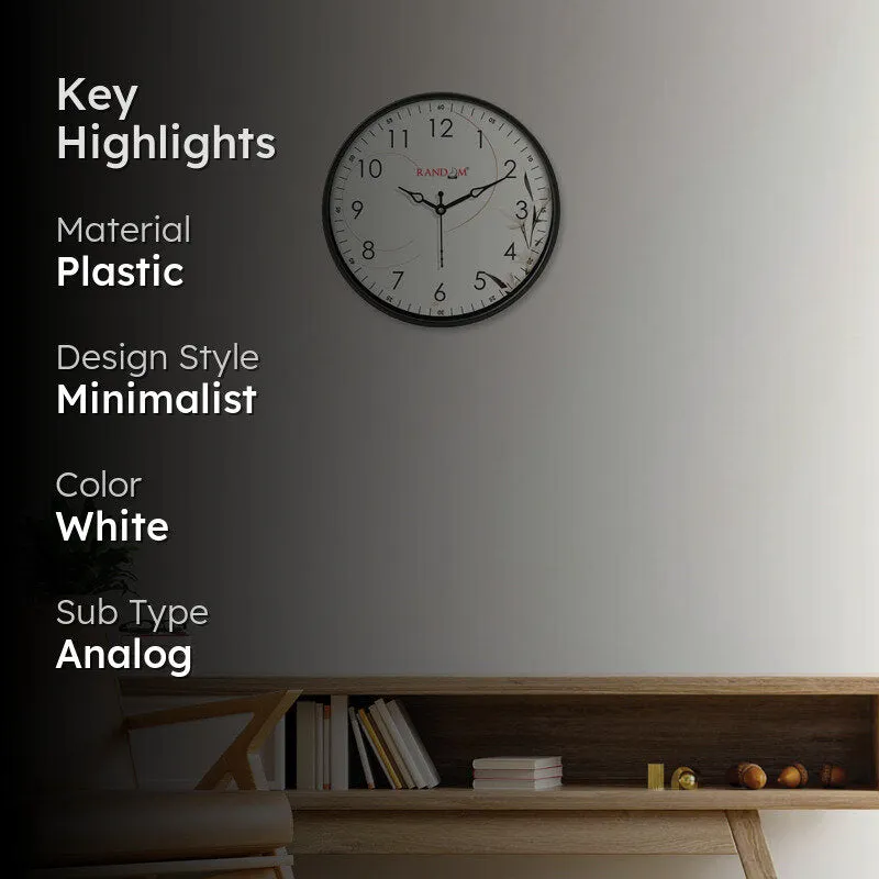 Milo Sweep Silent Wall Clock media 2
