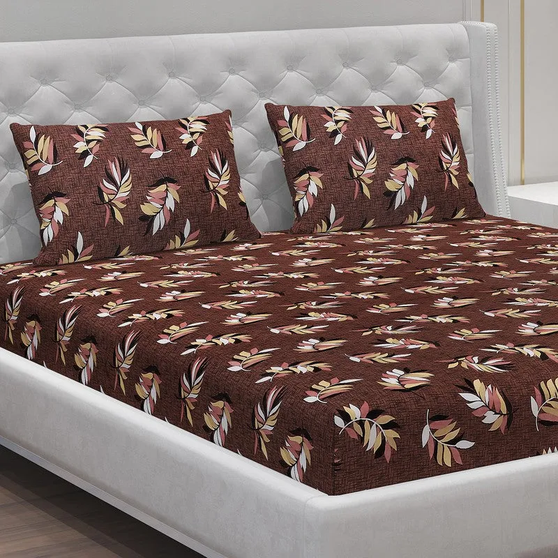 Monte Carlo Flow Leaves I Bedsheet - 120 GSM media 5