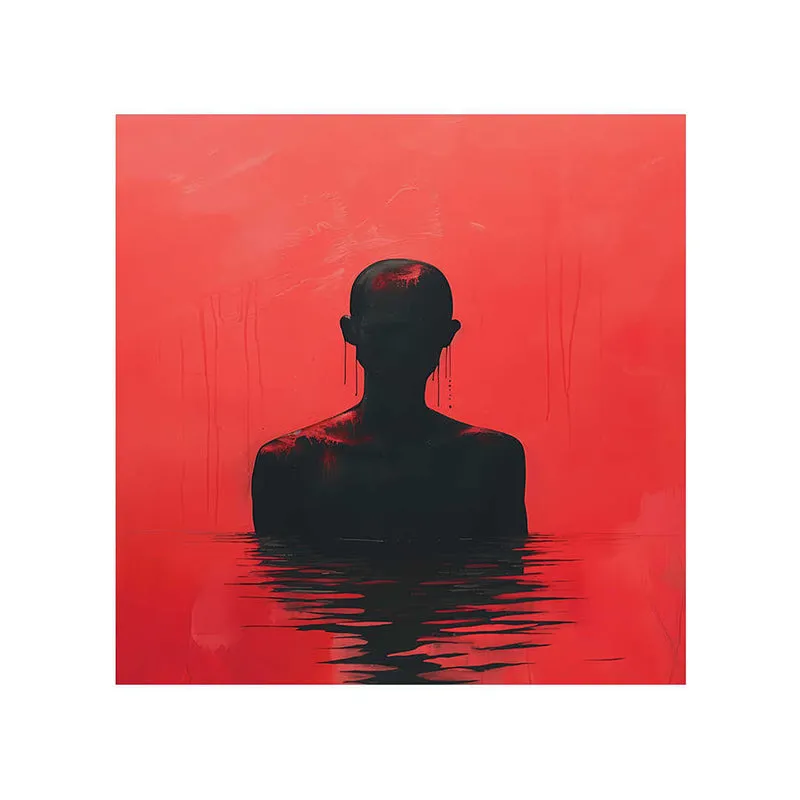 Back Silhouette Art Wall Painting media 5