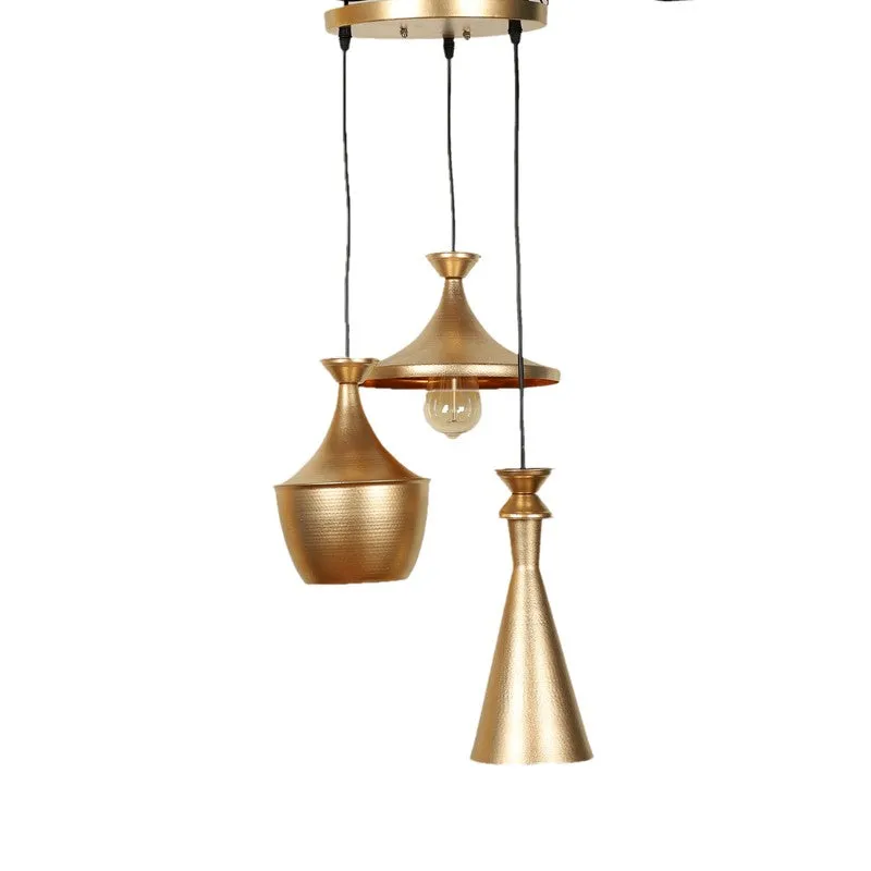 Royal Trio Iron Ceiling Lamp media 3