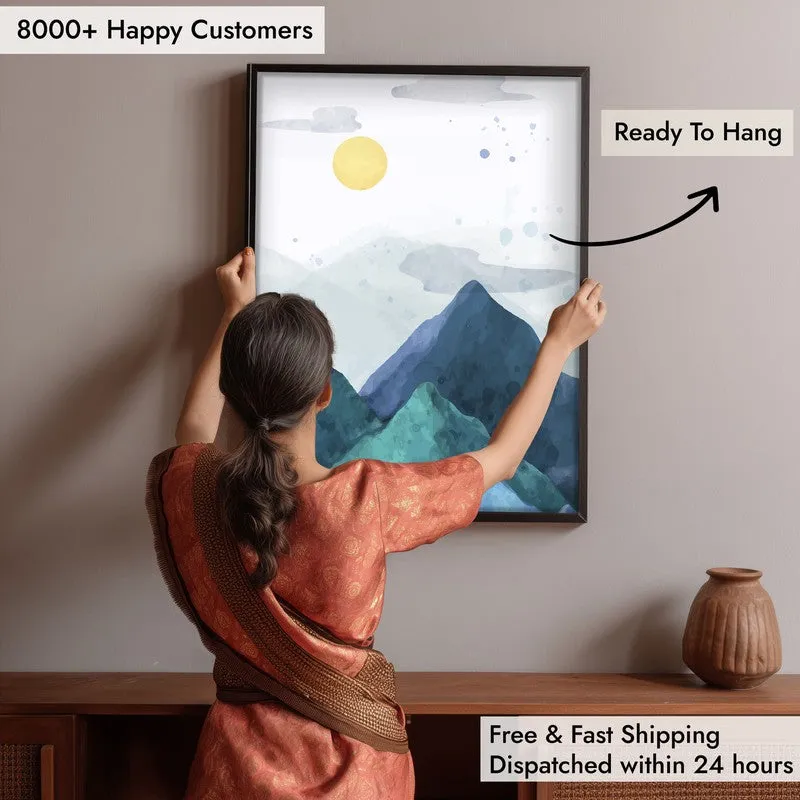 Dune Peaks Archival Paper Wall Art With Frame media 6