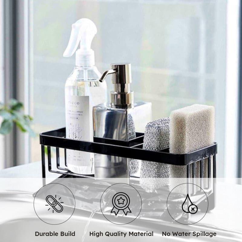 Triva Kitchen Sink Organizer - Black media 6