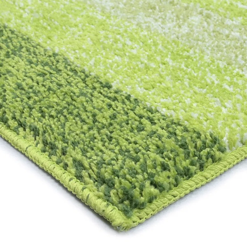 Line Tuft Anti Slip Carpet - Green media 7