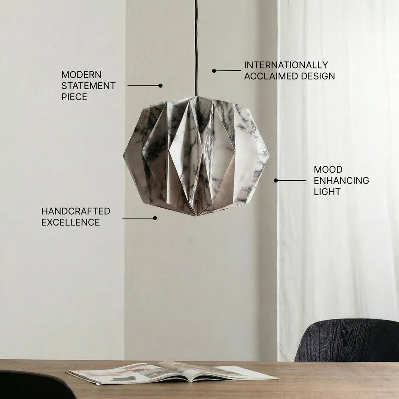 Fig Living Sphere Pendant Ceiling Lamp - Grey media 6