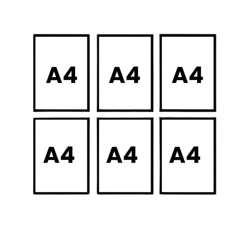 Mechan Botanical MDF Photo Frame - Set Of Six media 4
