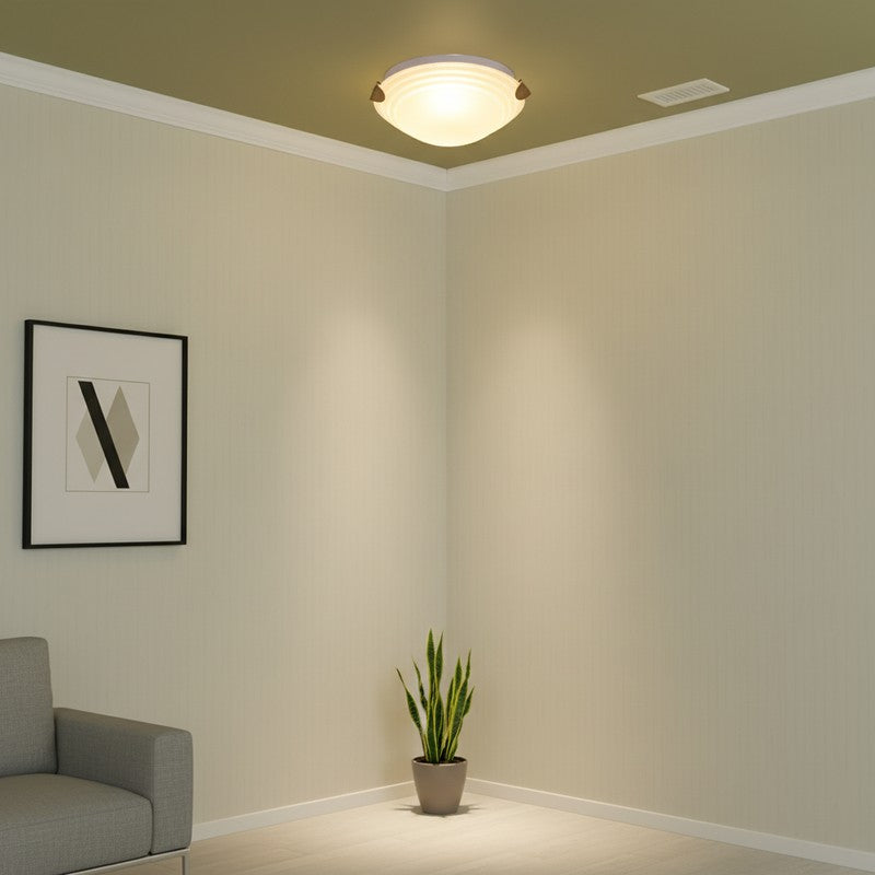Classic Dome Glass Ceiling Lamp