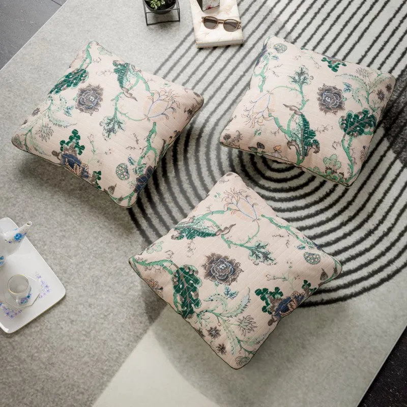 Bloom Havenia Cotton Cushion Covers - Set Of Three media 4