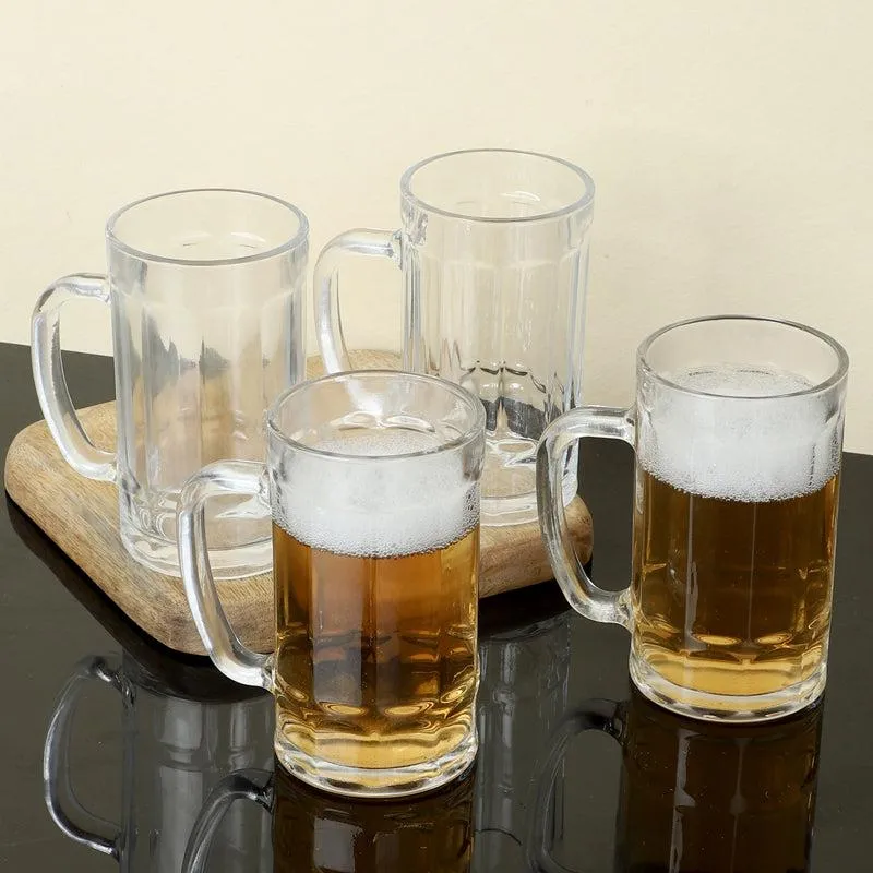 Dever Beer Mug (400 ML) - Set Of Four media 3