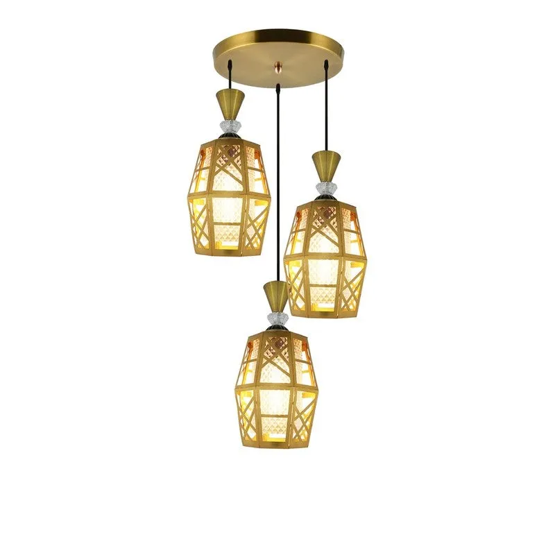 Orlume Metal Cluster Ceiling Lamp media 3