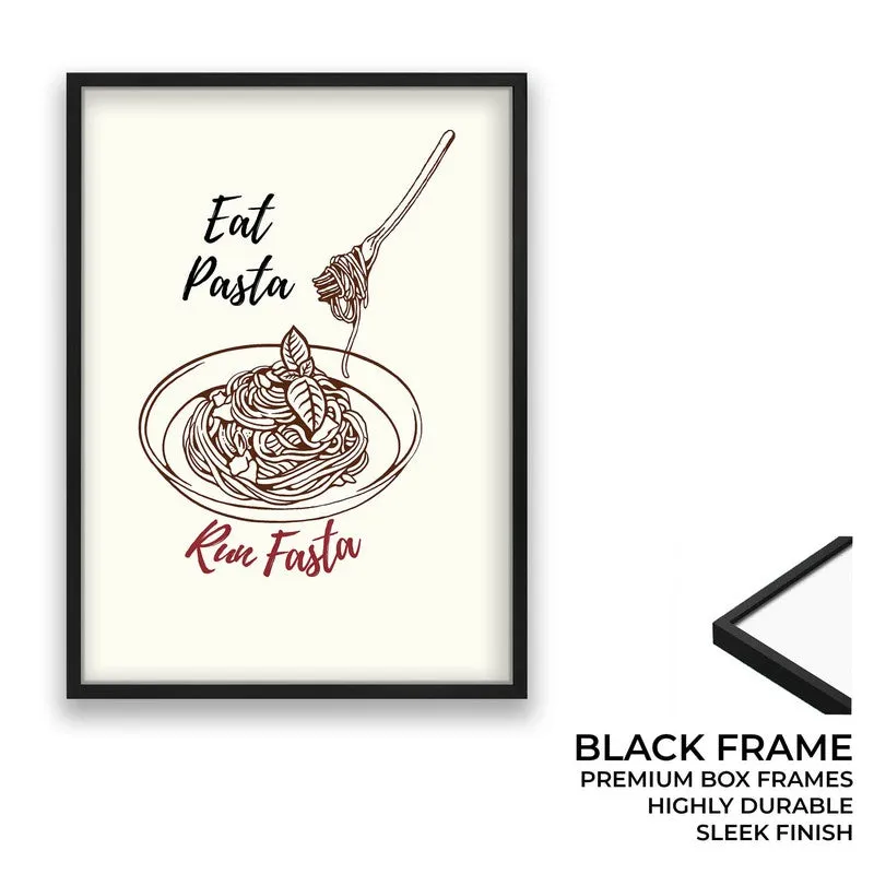 PastaAura Archival Canvas Wall Art - Black media 8