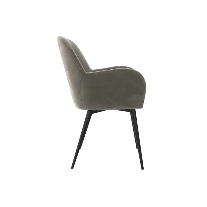 Fernix Metal Accent Chair - Grey media 6