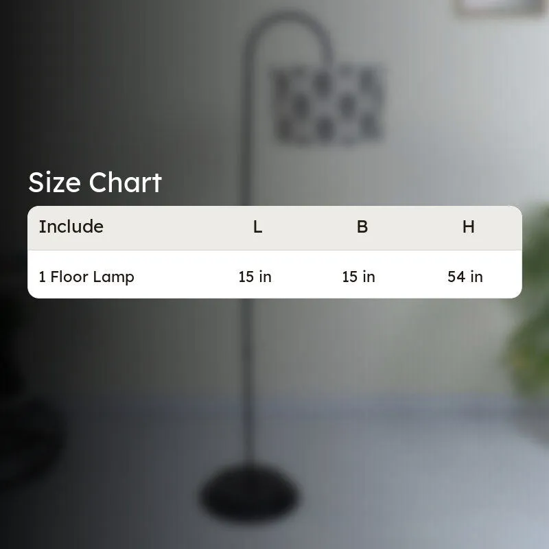 Tropica Printed Arched Floor Lamp media 6