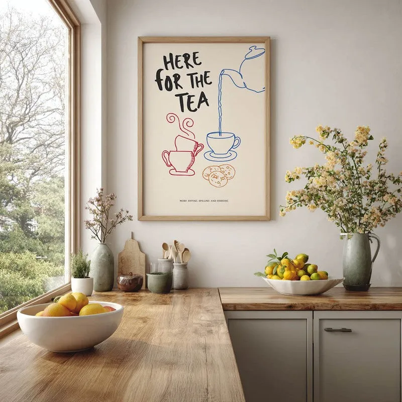 ForTea Archival Canvas Wall Art - Brown media 5