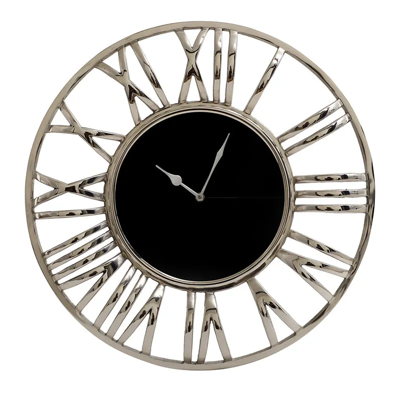 Esha Romanus Wall Clock - Silver media 4