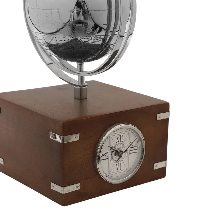 Classic Paris-Inspired Table Clock Silver media 7
