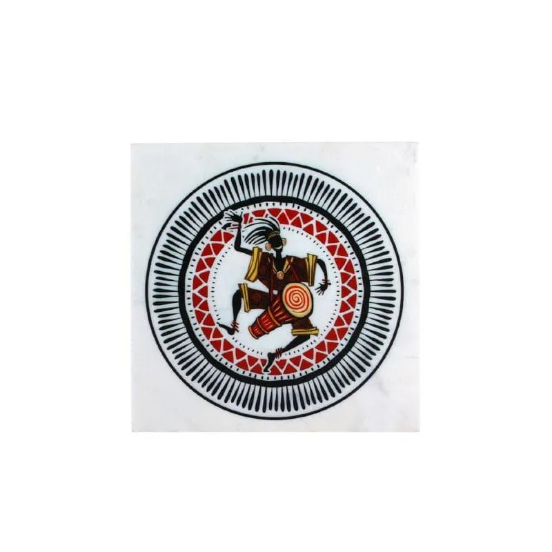 Tribal Dance Marble Wall Accent media 3