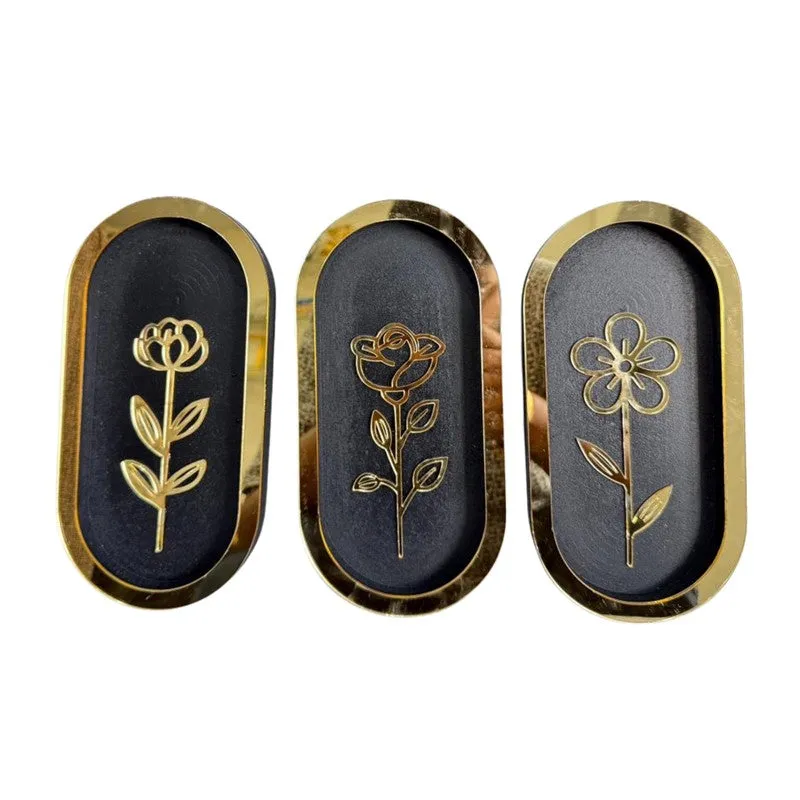Petalyn Wooden Wall Accent - Set of Three media 4
