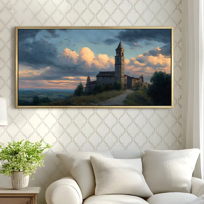 Eternal Horizon Canvas Wall Painting With Frame media 4
