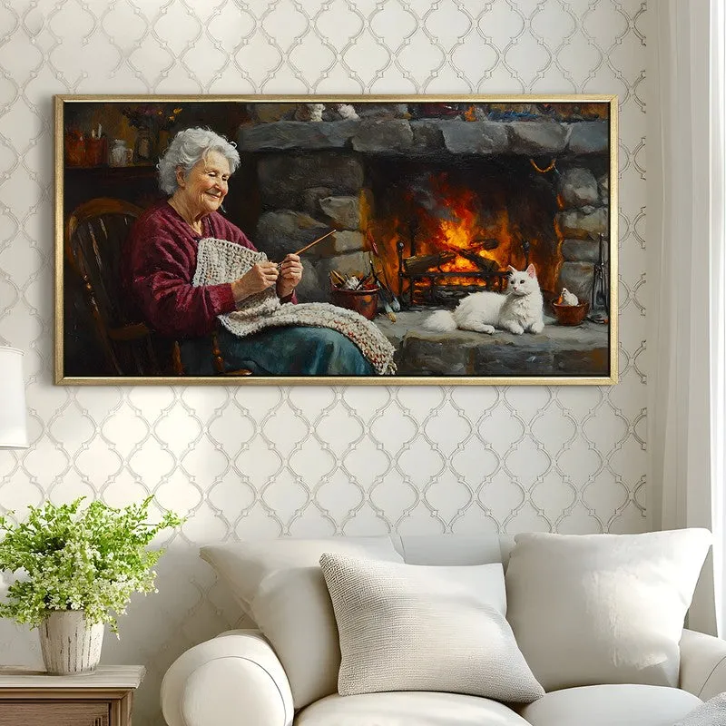 Needlebound Canvas Wall Painting With Frame media 4
