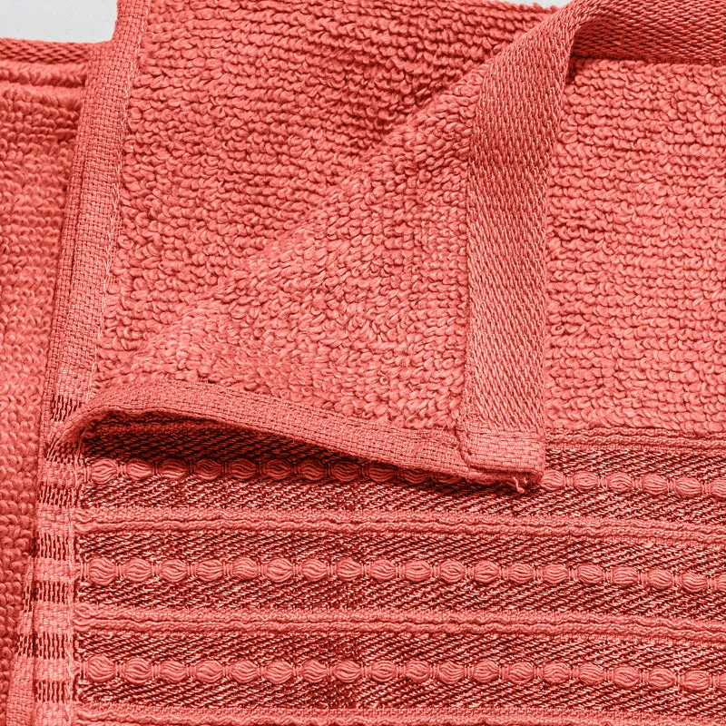 Micro Cotton LuxeDry Soothe Bath Towel - Coral media 6