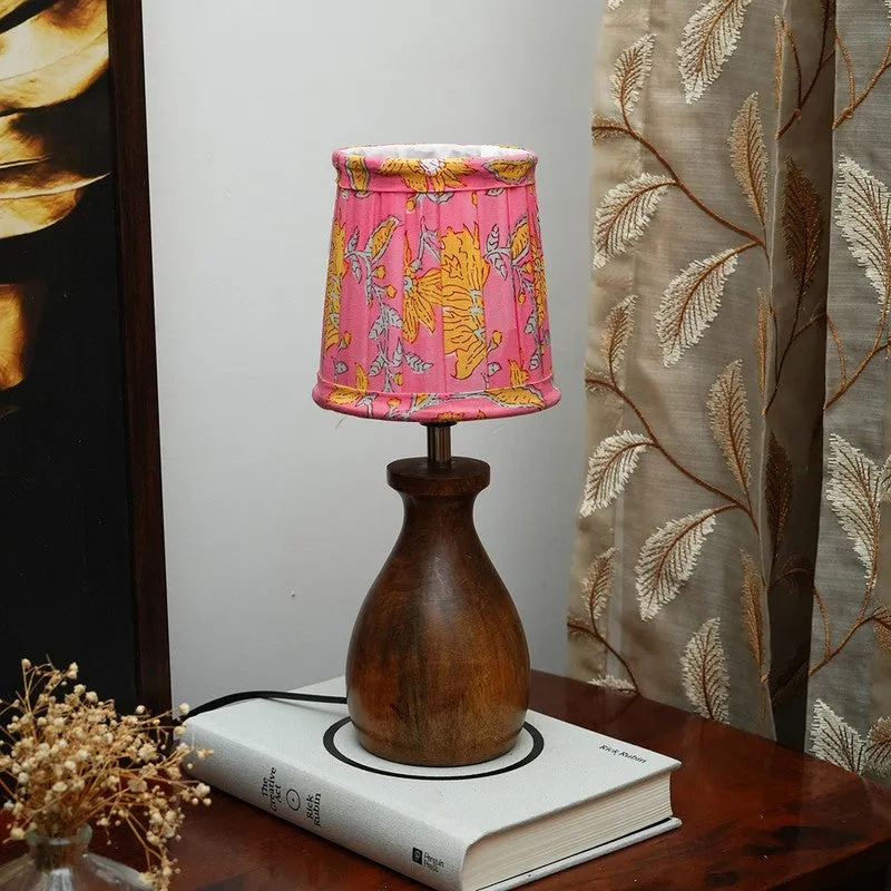 Verdant Cotton Table Lamp - Pink media 3
